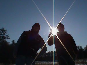 sun in hand